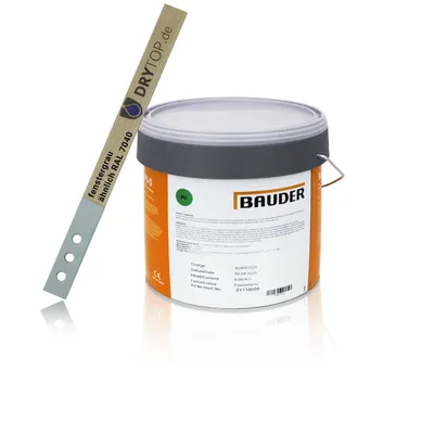 Produktbild von BAUDER® LIQUITEC Polyurethan| 6,0 kg/Eimer - Farbe: fenstergrau ca. RAL 7040