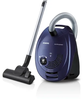 Produktbild von Siemens VS06B1110 Bodenstaubsauger Moonlight blue EEK: B
