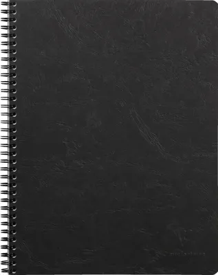 Produktbild von Clairefontaine 5x Age Bag Collegeblock A4+ 80 Blatt liniert Schwarz 782561C