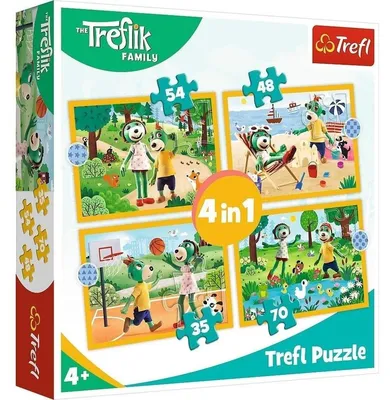 Obrázek produktu pro Trefl 34623, 70 kusů, Kreslené filmy, 4 rok/roky