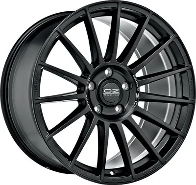 Produktbild von ALUFELGE OZ Racing SUPERTURISMO DAKAR 10x22 5x130 ET 28 MATT BLACK SILVER LETTERING