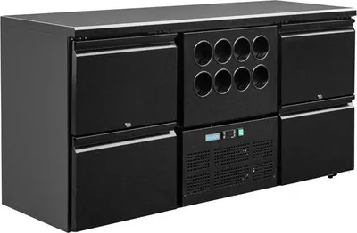 Zdjęcie produktu dla Polar Bar Cooling 4 szuflady z komorą chłodzącą na butelki wina