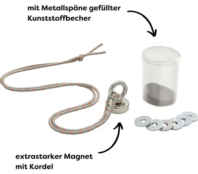 Produktbild von Experimentierset Magnetismus HABA 305428 Terra Kids für Kinder, Magnetspiel