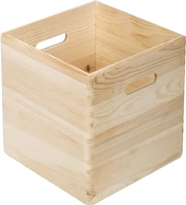 Zdjęcie produktu dla Kostka z litego drewna sosnowego - dł. 30 x wys. 30 cm
