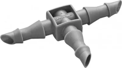 Produktbild von GARDENA Micro-Drip-System T-Stück 4,6 mm für einfache und sichere Verzweigungen