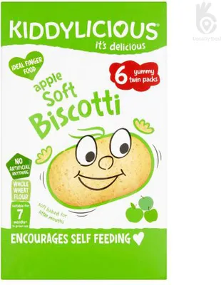 Produktbild von Apfel-Zartbiscotti - Kiddylicious 120 g