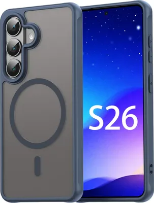 Produktbild von Handyhülle für Samsung Galaxy S26 Magnet Case Schutzhülle Kratzfest in Blau