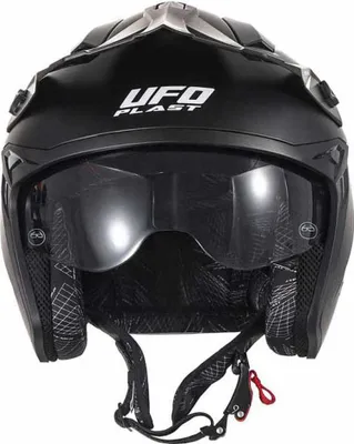 Image de Casque jet Ufo Sheratan noir L noir L