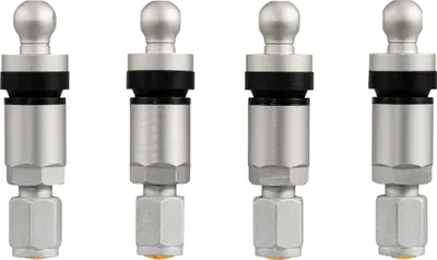 Produktbild von 4x Ersatzventil Metallventil in Silber für RDKS Sensoren (RDKS Sensor nicht enthalten!) ▶ RDKS TPMS Reifendruck Sensor Versand DE