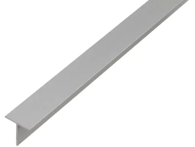 Image de Alberts 472108 Profil en T, aluminium, naturel, 1000 x 20 x 20 mm