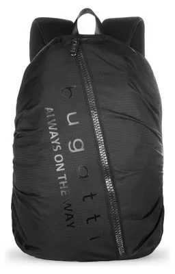 Imagen del producto de bugatti mochila con compartimento para ordenador portátil Letters Backpack 20L Black