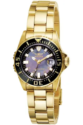 Obrázek produktu pro Invicta Pro Diver 2962 Dámské Hodinky - Quartz Hnutí - Nerezová Ocel s Parelmořským Ciferníkem - 30 mm
