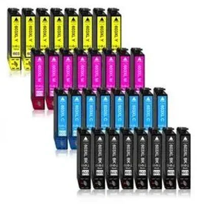 Produktbild von 32er Pack Druckerpatronen 603 603XL kompatibel mit Epson XP-3150