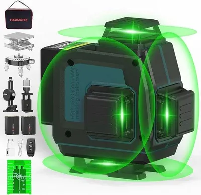 Image de Niveau à bulle laser autonivelant 4D avec 3 modes