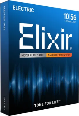 Immagine prodotto di Elixir 12057 Nanoweb - Nichel, 7 corde leggere (010-056)