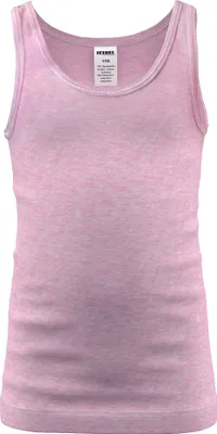Produktbild von HERMKO 26000 Mädchen Achselhemd EU, Größe:128, Farbe:Rosa Melange