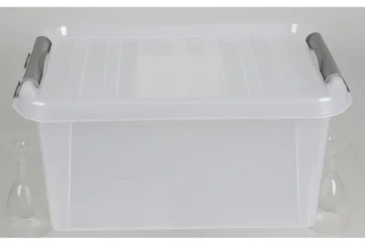 Image de Clip Boxes 14L Paniers Rangement Caisses Panier Sacs Étagère Ordre Stockage Mix