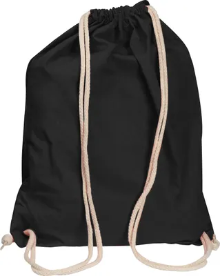 Produktbild von Gymbag / Sportbeutel / Turnbeutel aus Baumwolle / Farbe: schwarz