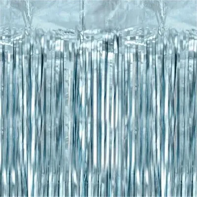 Produktbild von Türvorhang Lametta 100x200cm | Blau