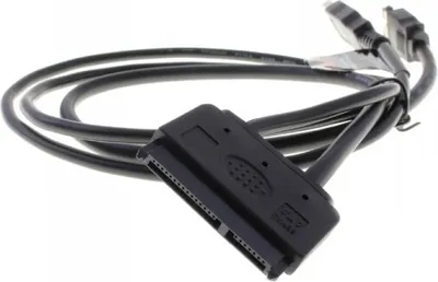 Produktbild von Akasa Flexstor eSATA-Kabel für 2,5-Zoll-SATA-HDD und -SSD