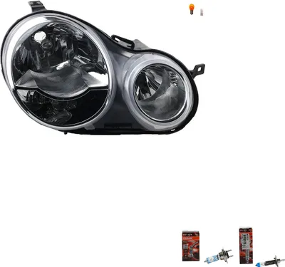 Immagine prodotto di Fari anteriori + lampadine Osram Night Breaker Laser compatibili con VW Polo 9N, lato destro, con i codici 6Q1941008AF, 6Q1941008BB, 6Q1941008M, 6Q1941008BA, 6Q1941008P. Johns