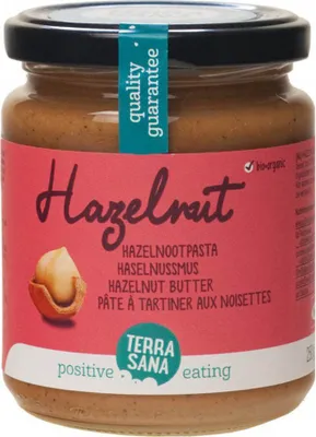 Produktbild von geröstete HASELNUSSCREME 250 g - TERRASANA