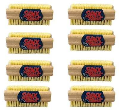 Immagine prodotto di Set di 6 spazzole per unghie, con manico in legno