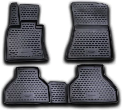 Obrázek produktu pro Gumové autokoberce BMW X5 2006-2013 (E70, rozteč fixací 33,5 cm)