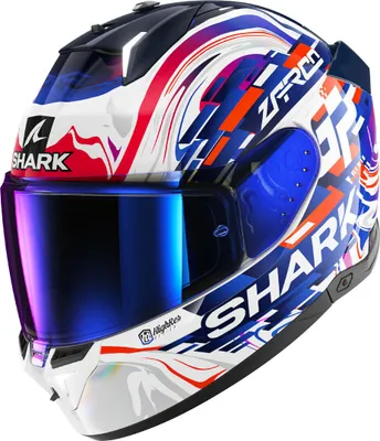 Produktbild von Shark Skwal i3 Replica Zarco GP Helm, weiß/blau/rot, L (59/60)