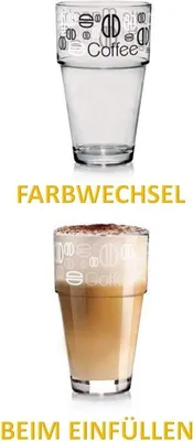 Produktbild von 6er Set Latte Macchiato Glas