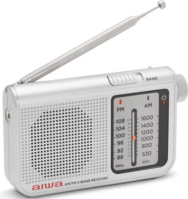 Zdjęcie produktu dla Radio kieszonkowe z FM/AM Silver