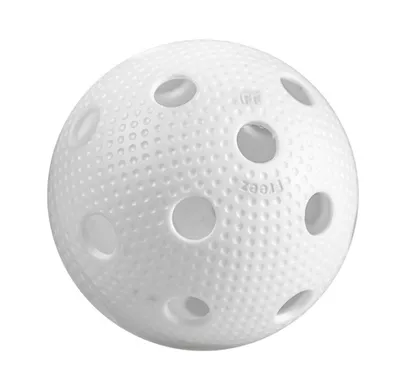 Produktbild von Freez Floorballball, offiziell weiß - IFF-
