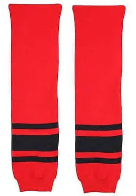 Produktbild von Merco Motorhockey-Socken für Senioren, rot-schwarz