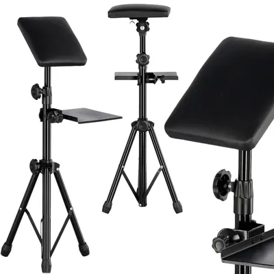 Image de Accoudoir avec base pour tatouage cosmétique SPA noir
