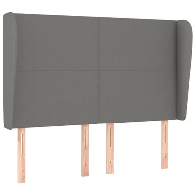 Zdjęcie produktu dla VidaXL 3117675, Ciemny Szary, Poliester, Drewno, 1470 mm, 118 cm, 128 cm, 230 mm