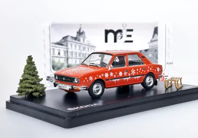 Image de Skoda 105 L Christmas Edition - Rouge - MJ 1:43