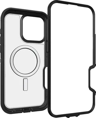 Obrázek produktu pro OtterBox Defender Series XT Clear for MagSafe pro iPhone 16 Pro Max, tmavá strana