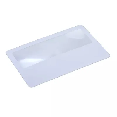 Obrázek produktu pro Verk 09100 Fresnelova kapesní lupa 55mm x 85mm bílá