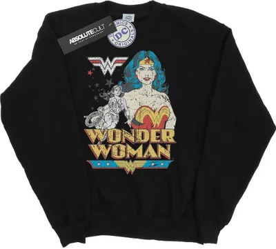 Produktbild von DC Comics - Sweatshirt für Damen BI4484 (XL) (Schwarz)