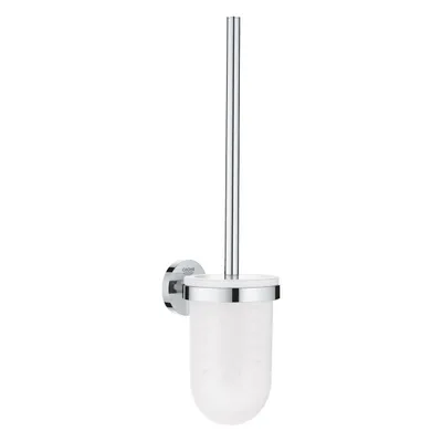 Produktbild von Grohe Toilettenbürstengarnitur Essentials 40374_1, Glas/Metall, Wandmontage, chrom/glas, 1 Stk.