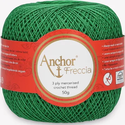 Image de Anchor Freccia 16 – fil de coton fin pour le crochet (couleur 00227)