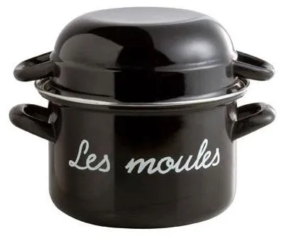 Image de Marmite à moules 18cm noire - Baumalu - 312852 -