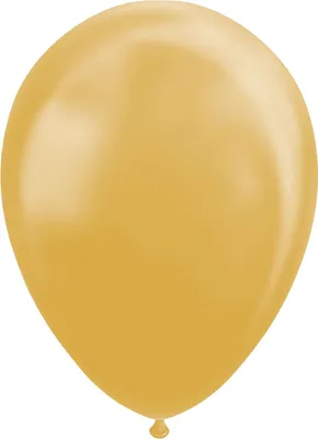 Image de Globos Balloons métalliques or 30 cm, 10pcs