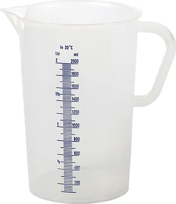 Produktbild von Messbecher 2 Liter transparent