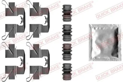 Image de Jeu d'accessoires, garniture de frein à disque QUICK BRAKE 109-0047
