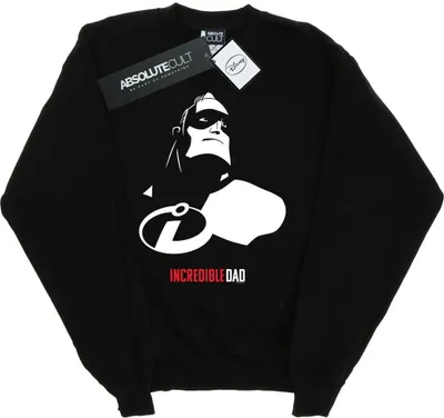 Produktbild von Disney - "The Incredibles Incredible Dad" Sweatshirt für Herren BI42833 (XXL) (Schwarz)