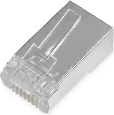 Produktbild von DIGITUS Modularstecker CAT 6 für Rundkabel - 100 Stk.
