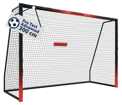 Obrázok produktu pre HUDORA Futbalová bránka Pro Tect 300 – čierna 300 x 200 x 120 cm