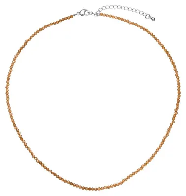 Produktbild von Smoky quartz bead necklace 42012.3 smoky quartz