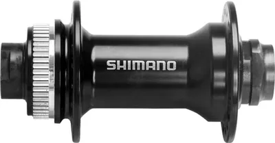 Produktbild von Shimano Vorderradnabe HB-MT400 Center-Lock, Schwarz, Aluminium, Steckachse 15mm